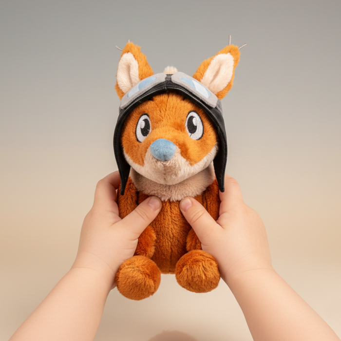 Little Prince Fox Aviator Soft Toy