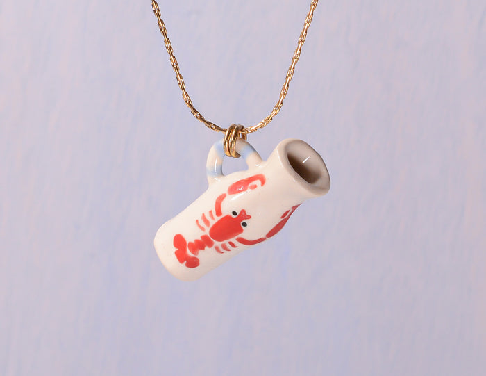 Lobster Vase Necklace