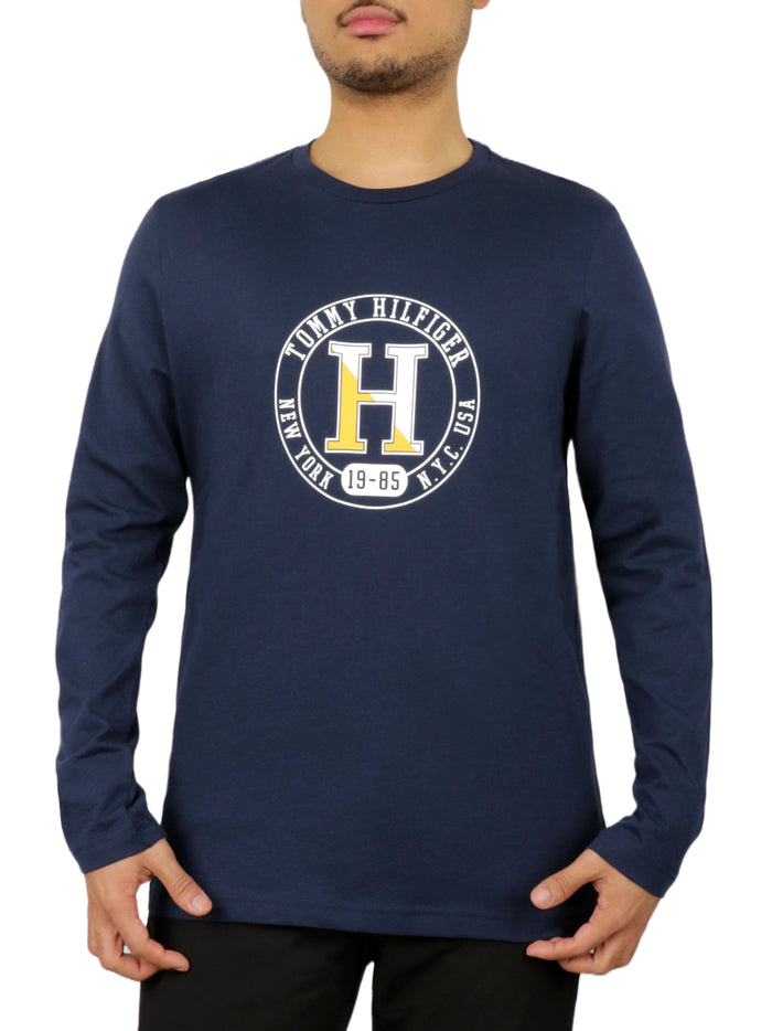 Long Sleeve Cotton Crew Neck