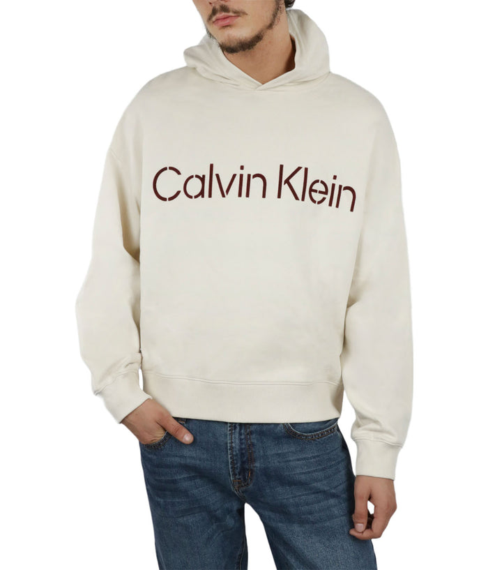 Long Sleeves Relaxed Stncl Sueded PO Hoody