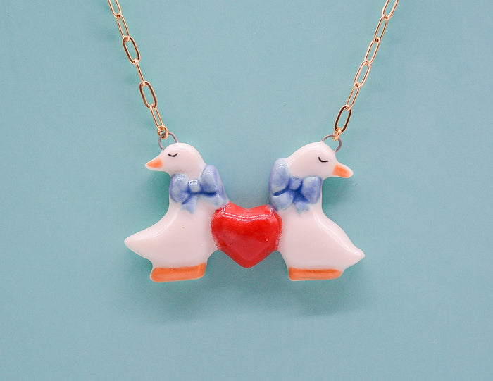 Love Ducks Necklace