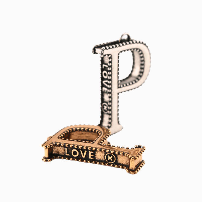 P / Antique Gold