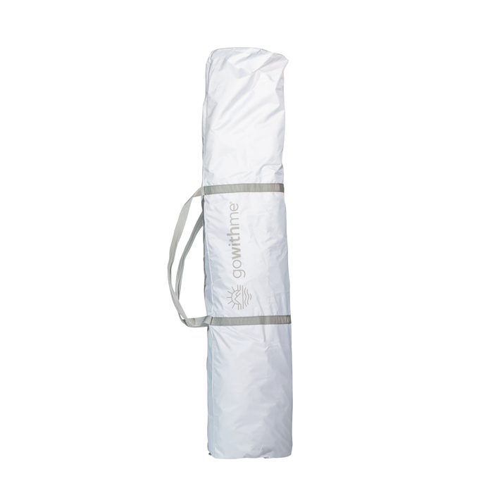 Go With Me Luxe Cabana - Silver White - Baby Delight