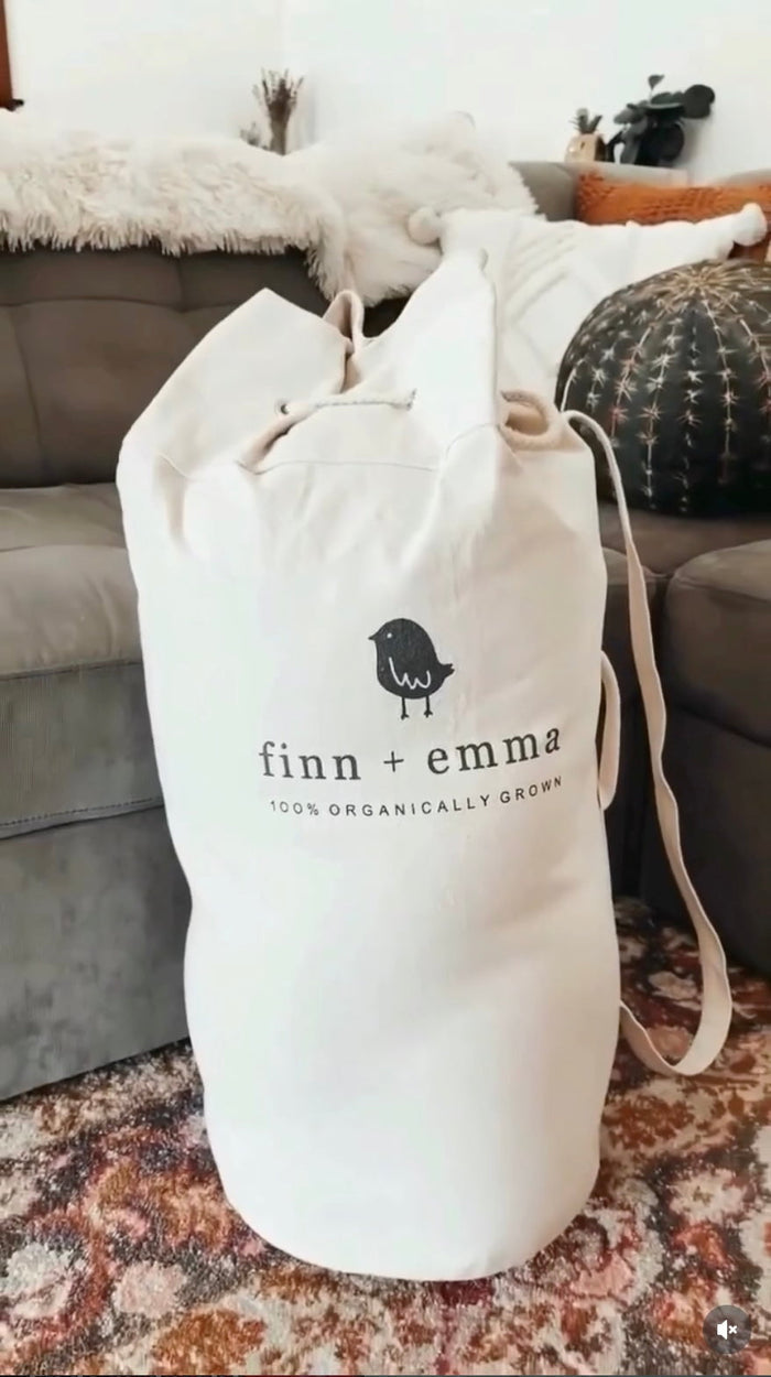 Baby Macrame Organic Round Play Mat Finn + Emma