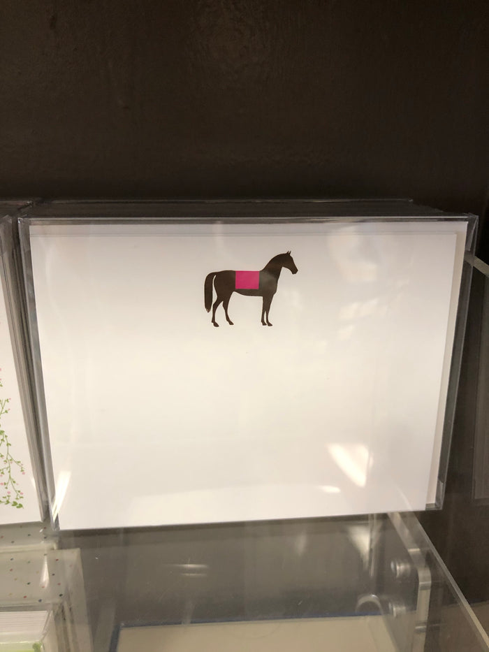 Horse Silhouette - Fuchsia