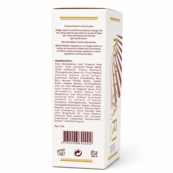 Makari Pure Radiance Exfoliating Scrub 175ml Glow - Yado African & Caribbean Market