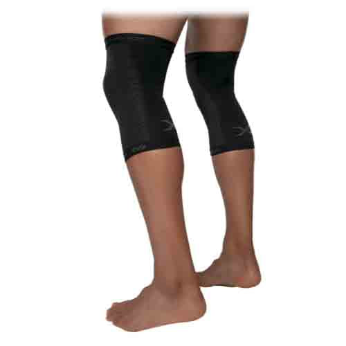 McDavid Dual Layer Compression Knee Sleeves - Black (Pair)
