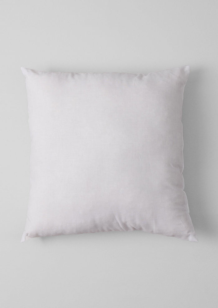 Medium Square Wool Cushion Pad | White