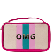 Megan Canvas Compact Train Case