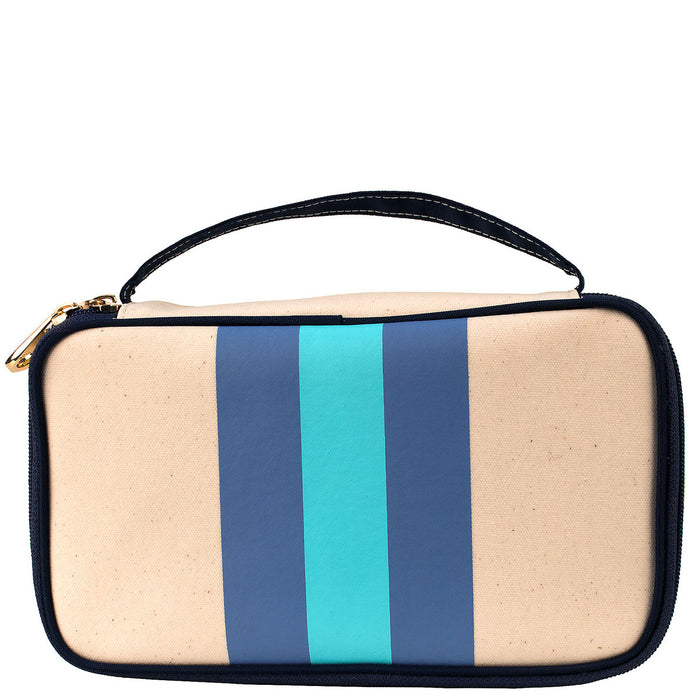 Megan Canvas Compact Train Case