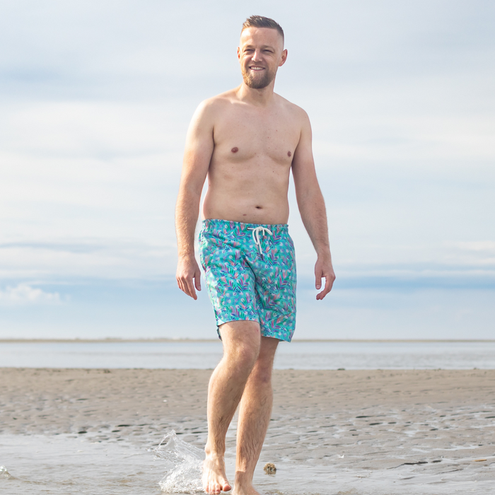 Mens Swimming Trunks Paradise