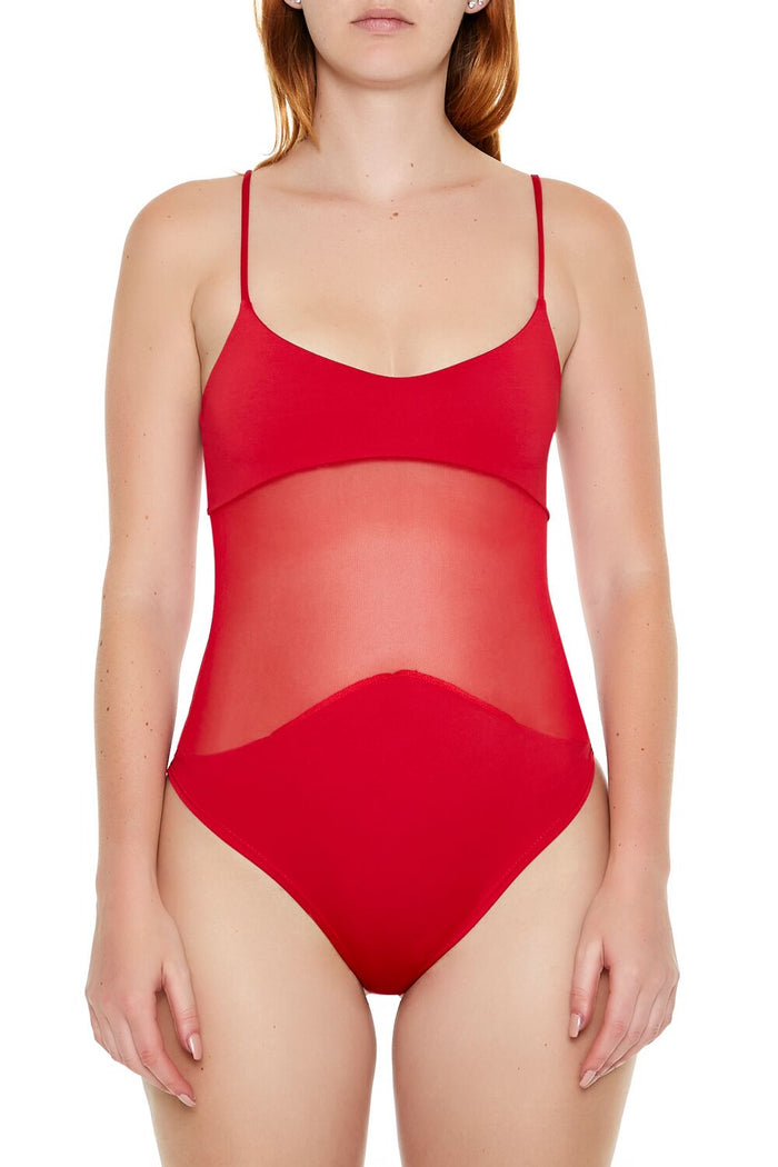 Mesh Cami Bodysuit