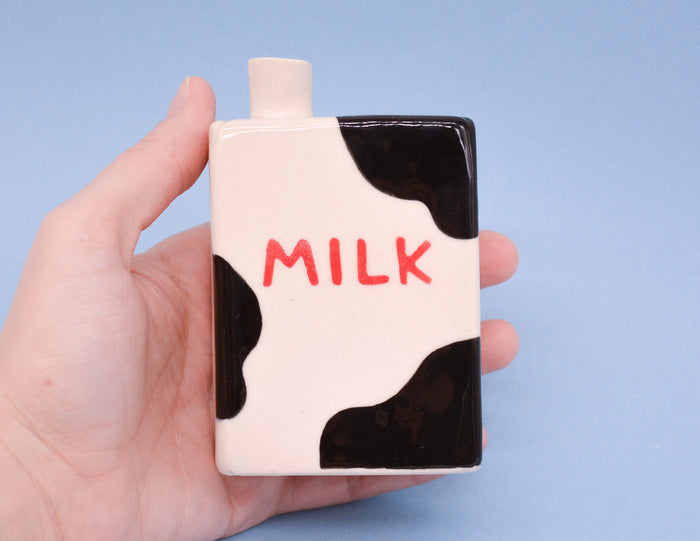 Milk Box Vase