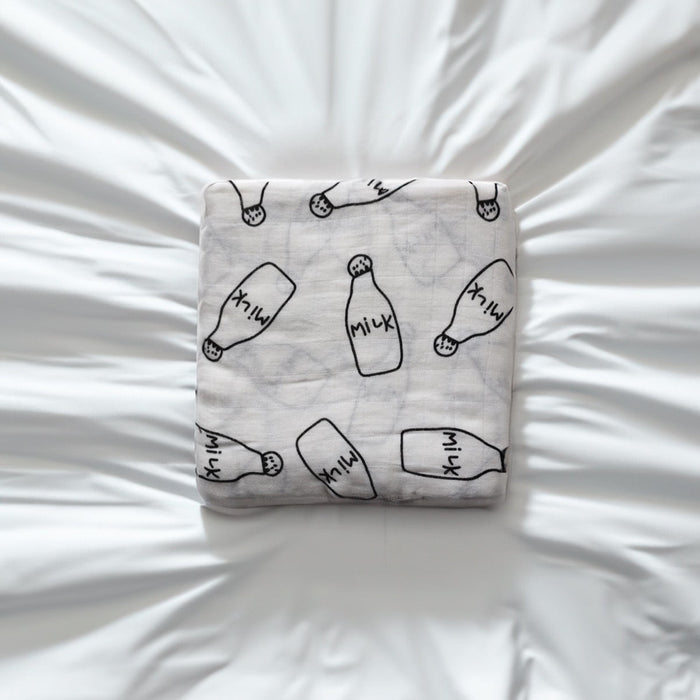 Milk Large Muslin Blanket
