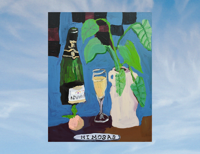 Mimosas - Painting on Canvas 2024