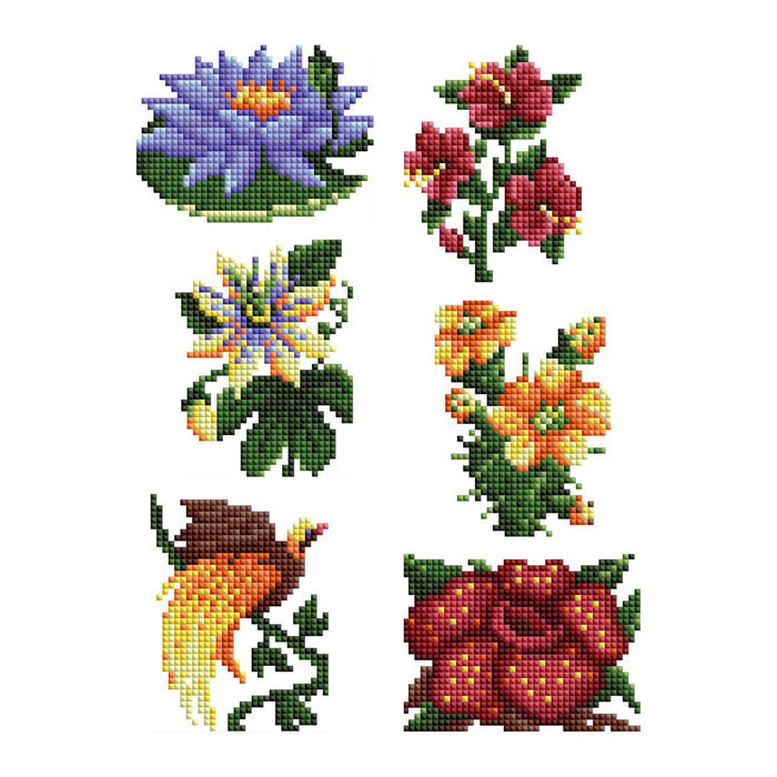 Mini Dazzles™ - Exotic Flora - Diamond Art Club DIY Kit