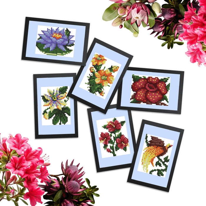 Mini Dazzles™ - Exotic Flora - Diamond Art Club DIY Kit
