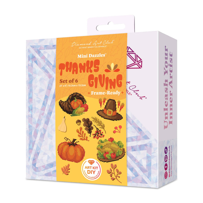Mini Dazzles™ - Thanksgiving - Diamond Art Club DIY Kit