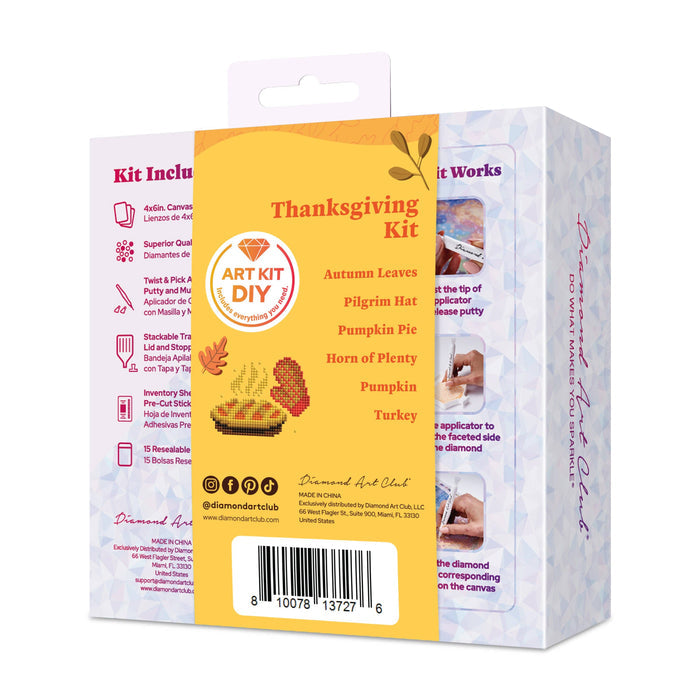 Mini Dazzles™ - Thanksgiving - Diamond Art Club DIY Kit
