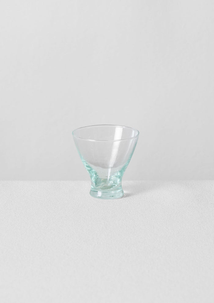 Mini Fluted Moroccan Glasses Set | Clear