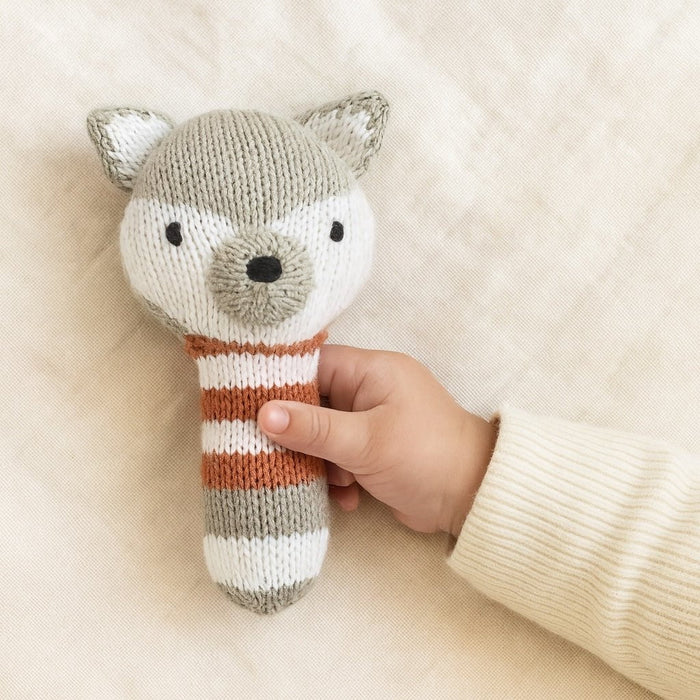 Baby mini rattle | finley the fox finn + emma