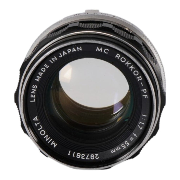 Minolta MC Rokkor - PF 55mm f/1.7 SLR Lens