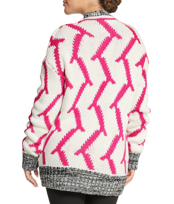 Mixed Media Cardigan