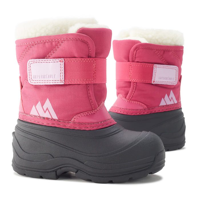 121281-68-MONCTON-F-02-MONCTON-F-Baby Kids Winter Boots-YELLOW-Yellow Shoes