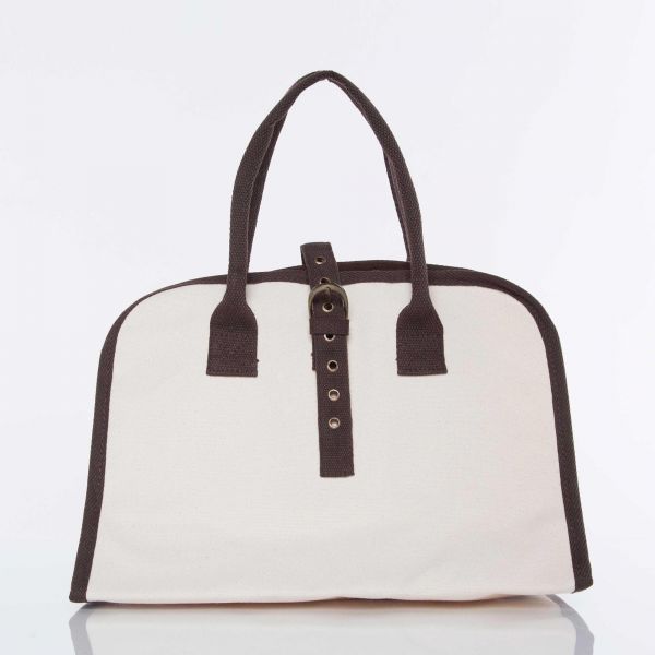 Monogrammed Log Carrier