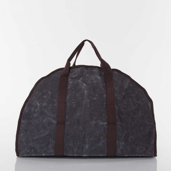 Monogrammed Log Carrier