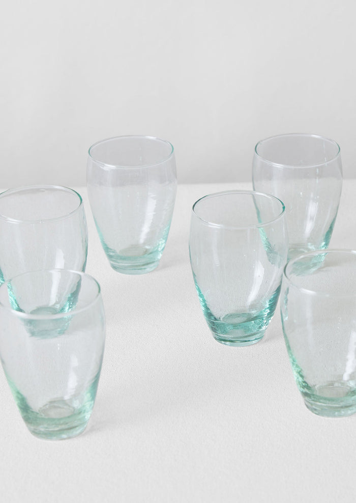 Moroccan Glasses Set | Clear
