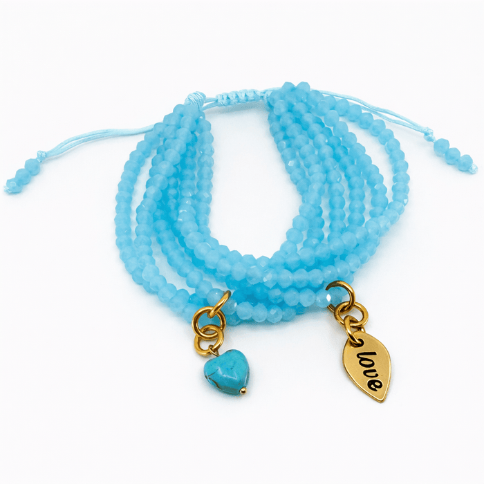 Antique Gold / Love // Blue Crystal