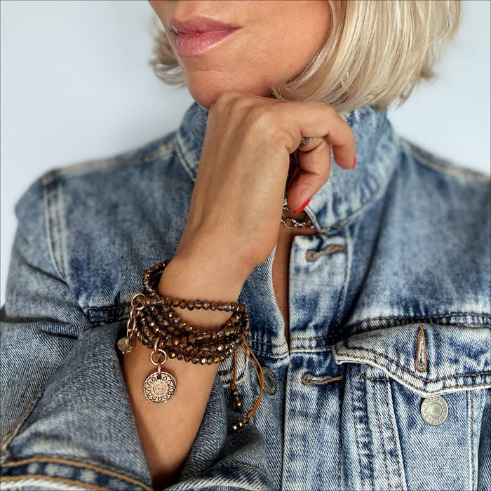 Multi-strand Adjustable Bracelet