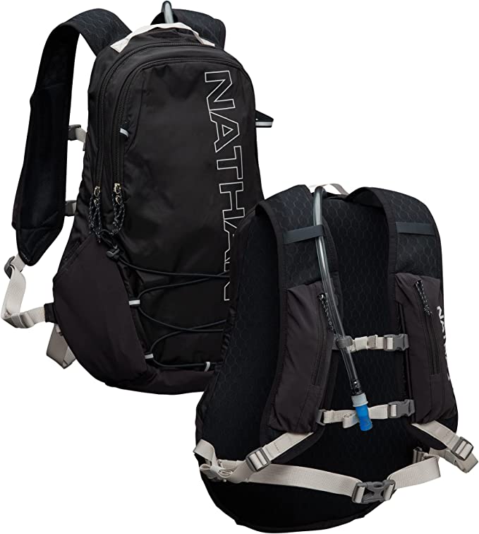 Nathan Crossover Pack 15L:Black/Vapor Grey