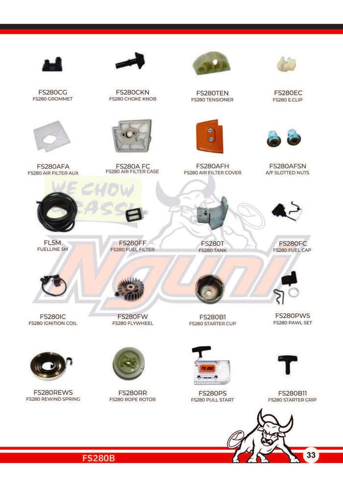 Nguni Brush Cutter – FS280 TANK
