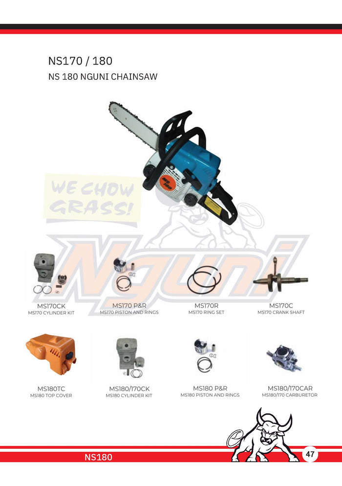 Nguni Chainsaw – MS170 Crank Shaft
