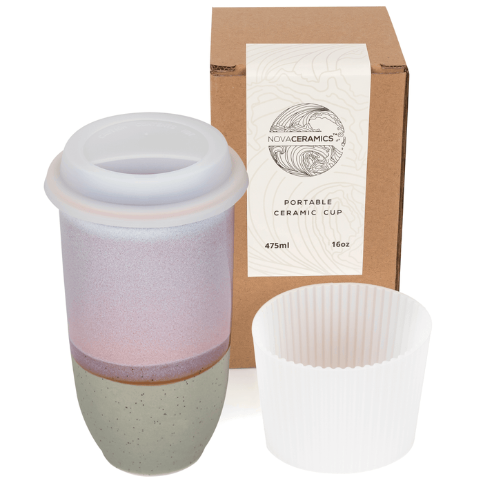 Nova Ceramics - Horizon Cup 16oz (Includes Lid & Band)