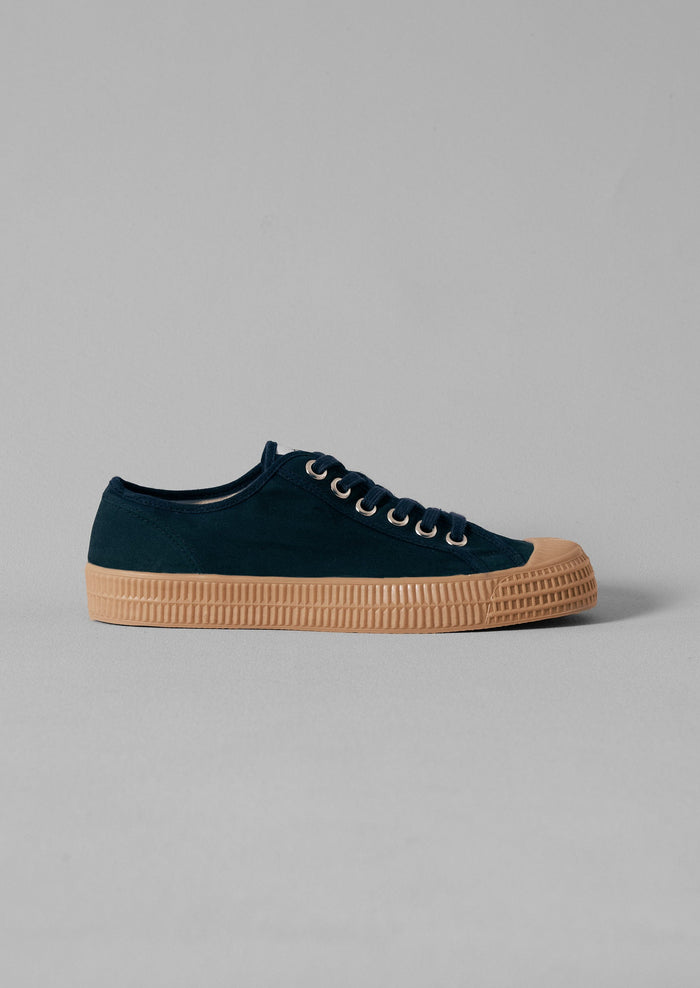 Novesta Star Master Waxed Cotton Trainers | Indigo