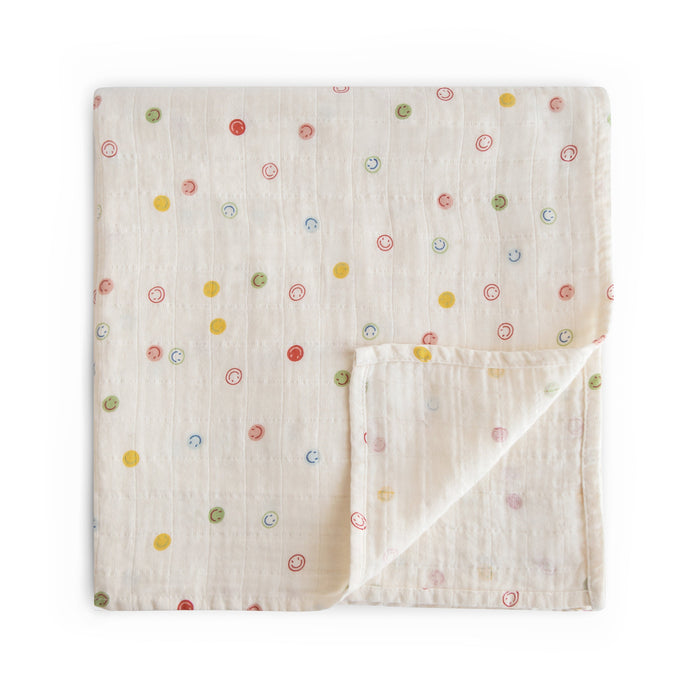 Baby Organic Cotton Muslin Swaddle Blanket Mushie