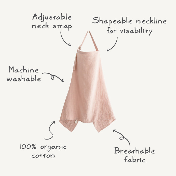 Baby Organic Muslin Nursing Cover Mushie