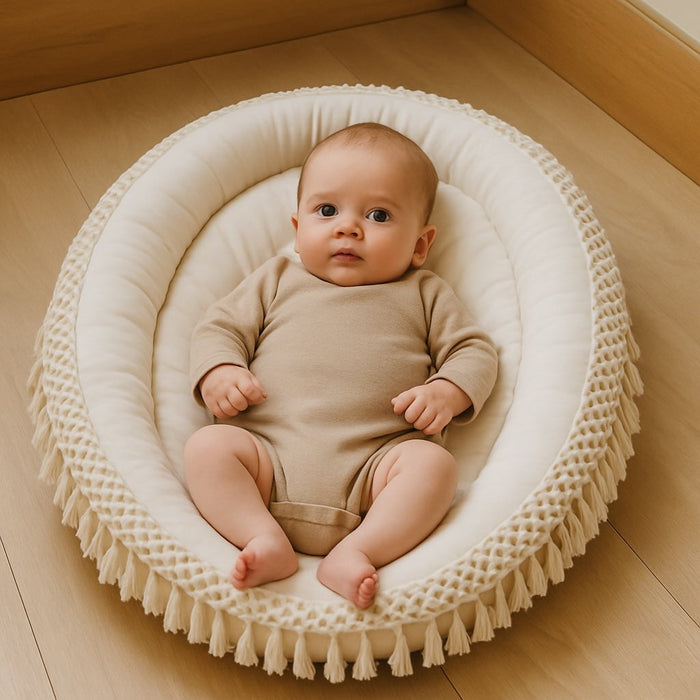 Baby Oval Play Mat Finn + Emma