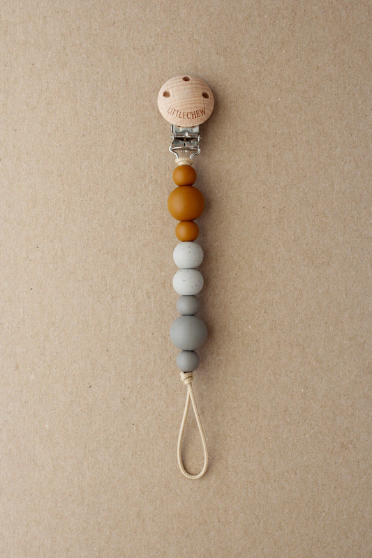 Baby Pacifier Clip - Kira | Dune littleCHEW
