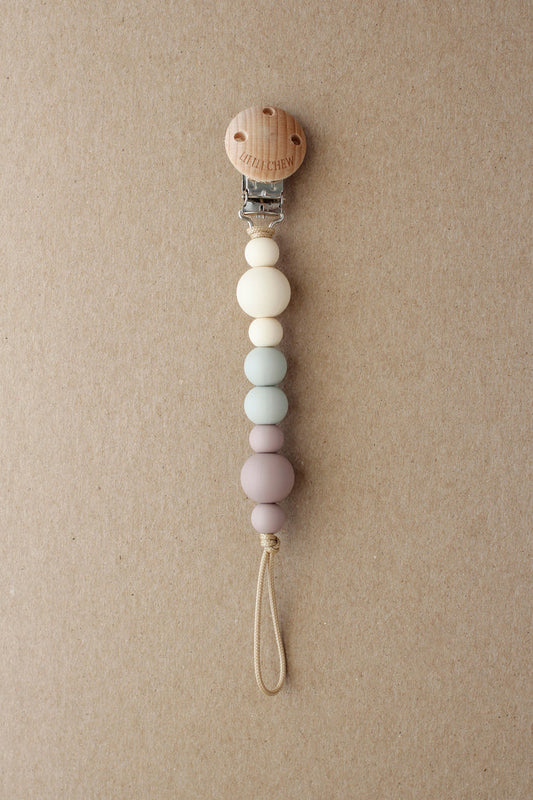 Baby Pacifier Clip - Kira | Dusty littleCHEW