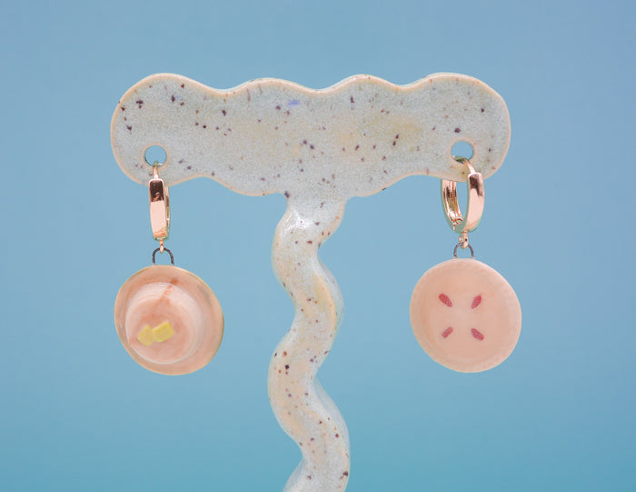 Pancakes and Pie Earrings