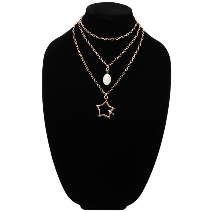 Peace & Love Star and Bird Original Lite Necklace