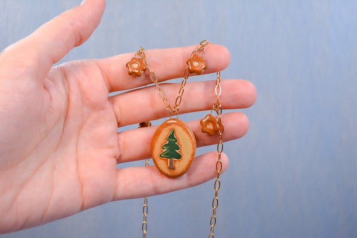 Pine Tree Necklace