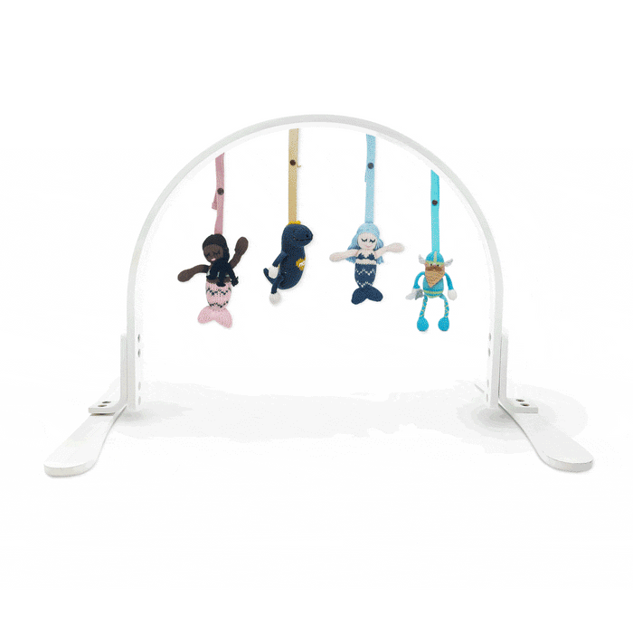 Baby play gym frame white |  make your own finn + emma