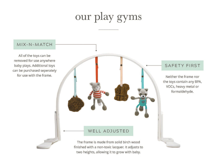 Baby play gym | jungle - natural Finn + Emma