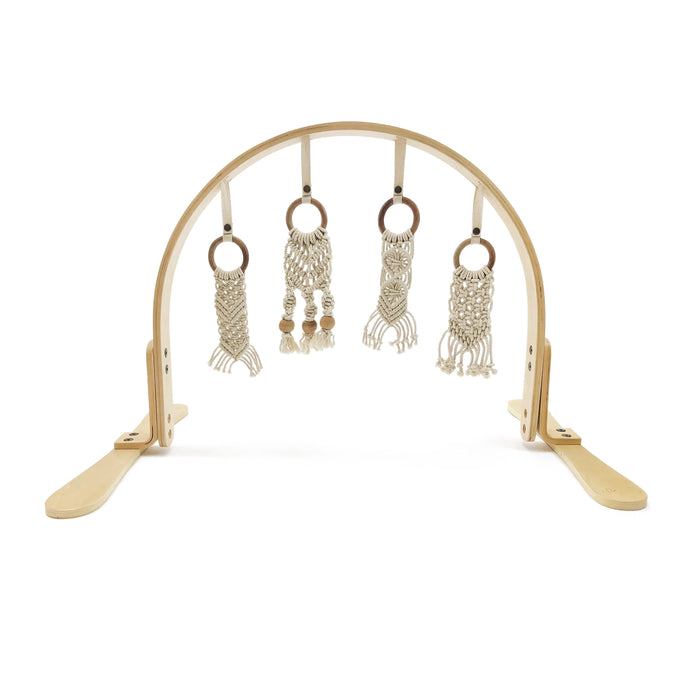 Baby play gym | macrame - natural Finn + Emma