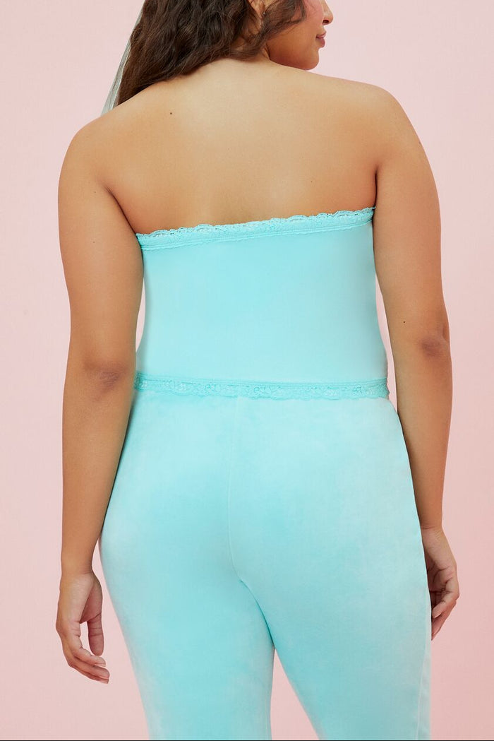 Plus Size Hello Kitty Velour Tube Top